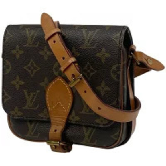 Louis Vuitton Handbags - Louis Vuitton Cartouchiere Crossbody Shoulder Bag Monogram Brown
